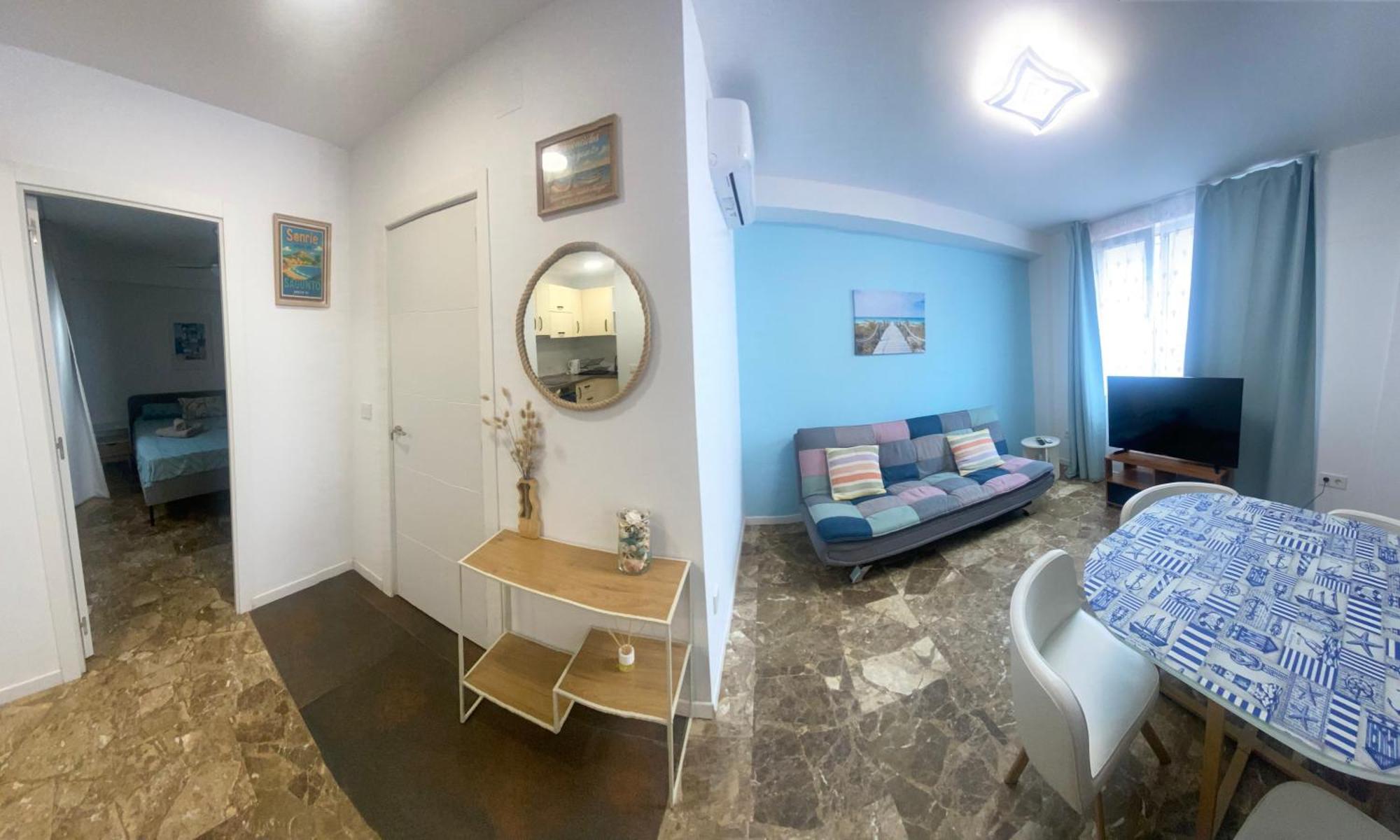 Del Mar One Bed Flat Apartment Puerto de Sagunto Bagian luar foto